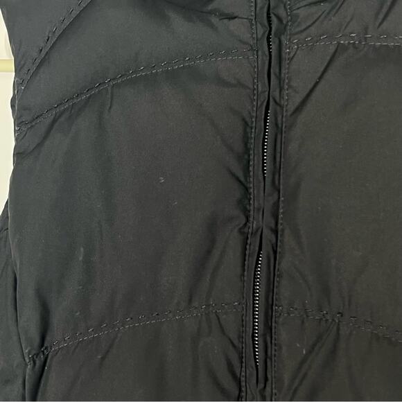 Eddie Bauer Premium Goose Down Black Puffer Vest Size XS - Picture 7 of 7
